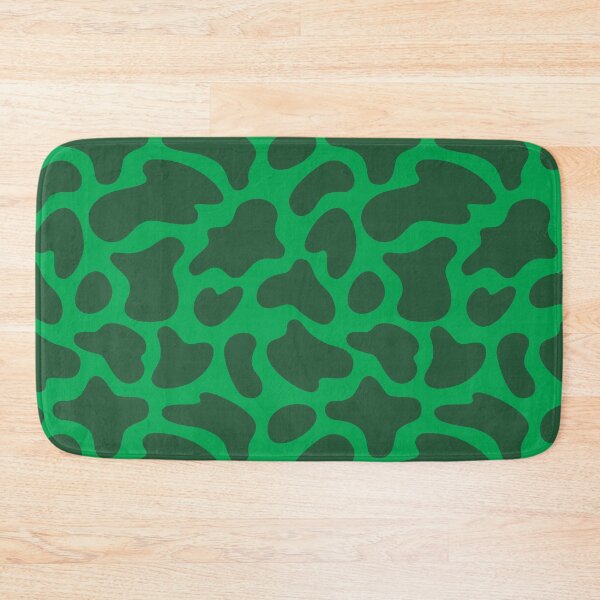 Item preview, Modern Graphic Cow Print Pattern | Bright Green designed and sold by Frohyou.