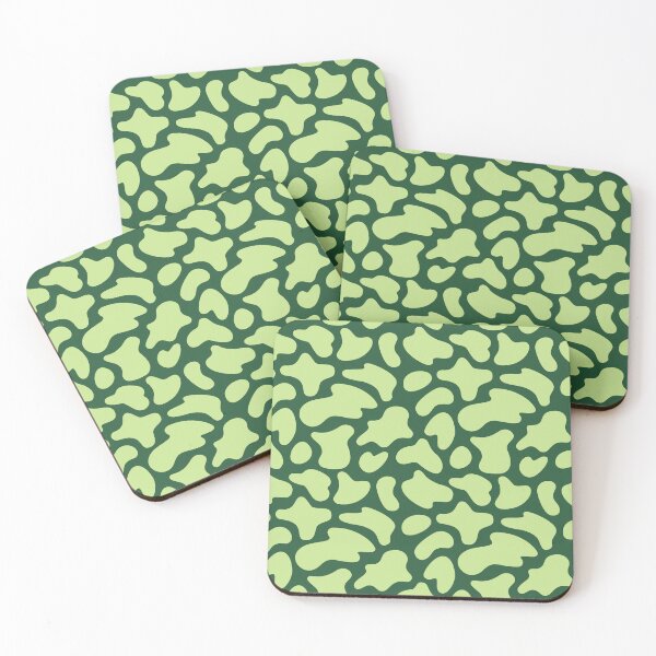 Item preview, Modern Graphic Cow Print Pattern | Dark Green designed and sold by Frohyou.