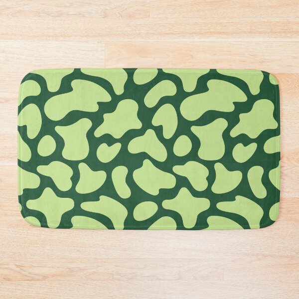 Item preview, Modern Graphic Cow Print Pattern | Dark Green designed and sold by Frohyou.