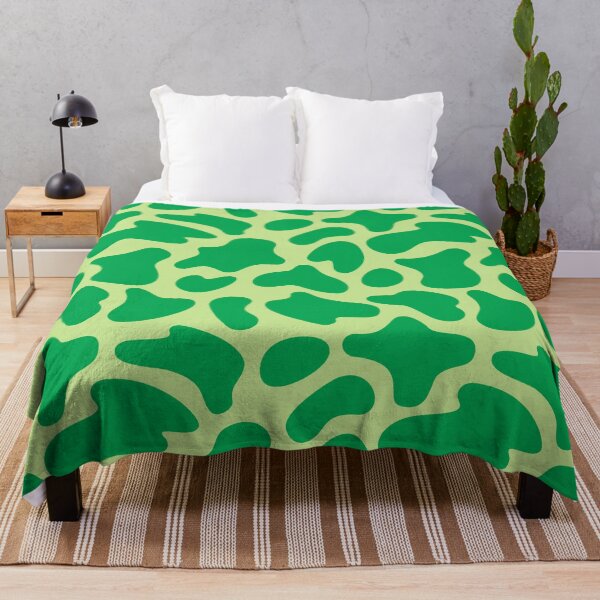 Item preview, Modern Graphic Cow Print Pattern | Light Green designed and sold by Frohyou.