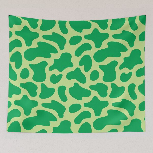 Item preview, Modern Graphic Cow Print Pattern | Light Green designed and sold by Frohyou.