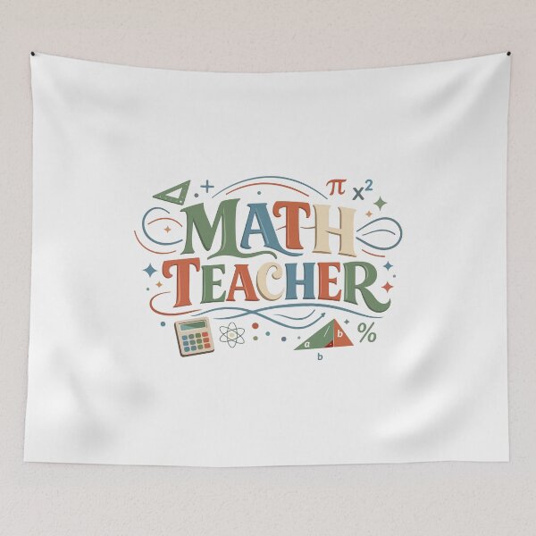Item preview, Math Teacher - Funny Teachers Gift designed and sold by stylishdzign.