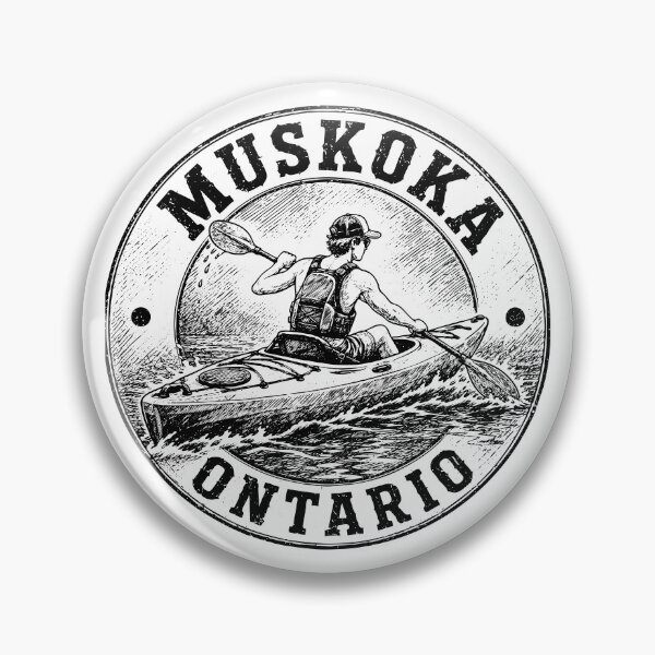 Item preview, Muskoka – Ontario (with Black Lettering) designed and sold by VelvetRoom.