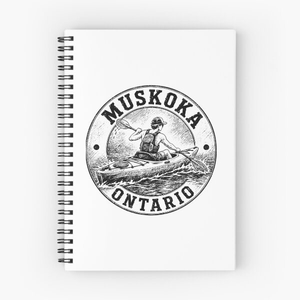 Item preview, Muskoka – Ontario (with Black Lettering) designed and sold by VelvetRoom.