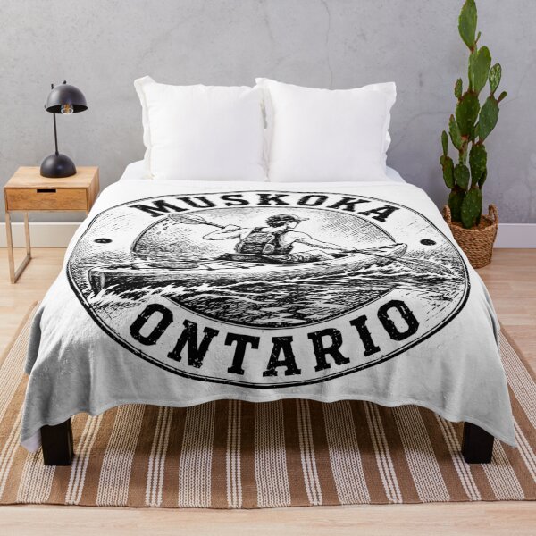 Item preview, Muskoka – Ontario (with Black Lettering) designed and sold by VelvetRoom.