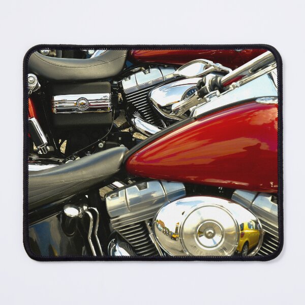 Item preview, parked row of motorcycles designed and sold by Gallery one.