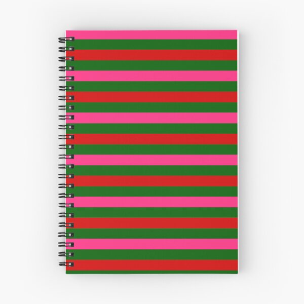 Item preview, Red And Pink Stripes Design Green  designed and sold by PatternTitan.