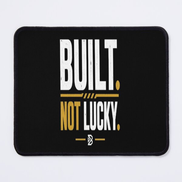 Item preview, Built Not Lucky – Motivation, Discipline & Hard Work Fitness Design designed and sold by v6ziix.