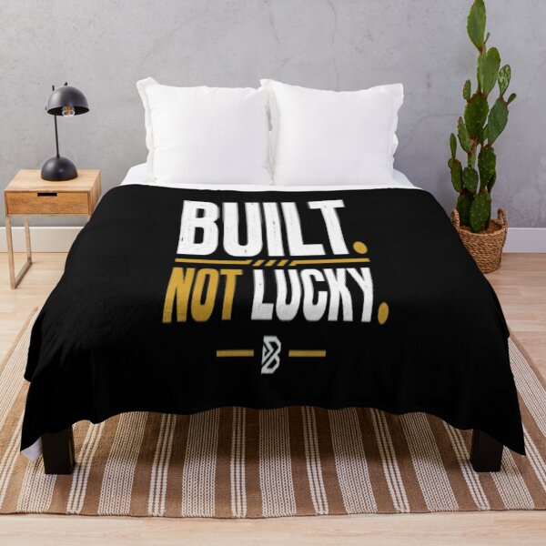 Item preview, Built Not Lucky – Motivation, Discipline & Hard Work Fitness Design designed and sold by v6ziix.