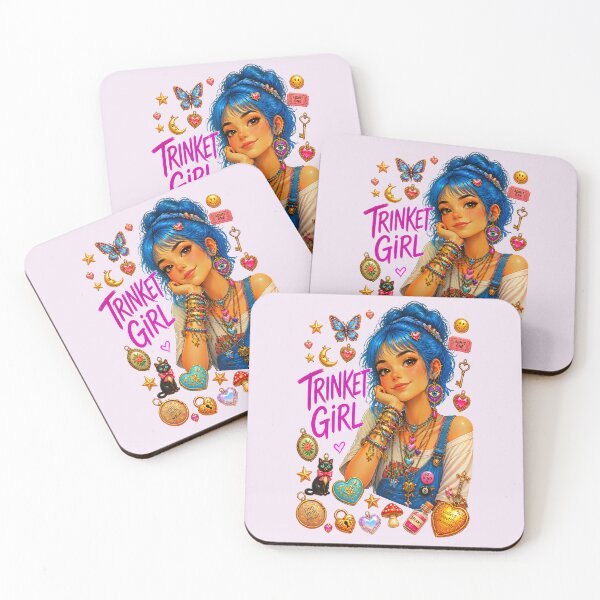 Item preview, TRENDY TRINKET GIRL DESIGN 6 designed and sold by DigitalandPhoto.
