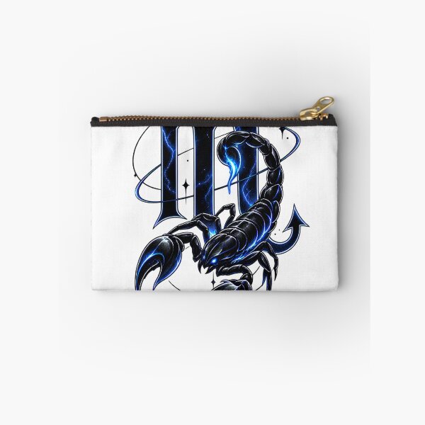Item preview, Cosmic Scorpion Pixel Art – Zodiacal Blue designed and sold by teamzeta.