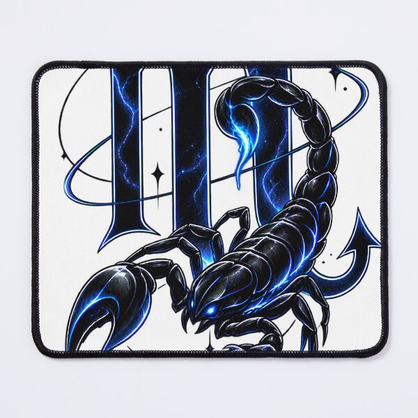 Item preview, Cosmic Scorpion Pixel Art – Zodiacal Blue designed and sold by teamzeta.
