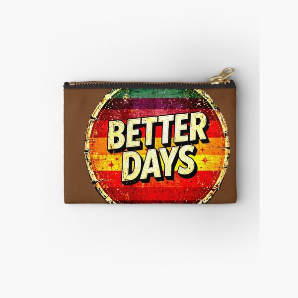 Item preview, Better Days | Optimistic Vintage Retro Design designed and sold by AstronautMerch.