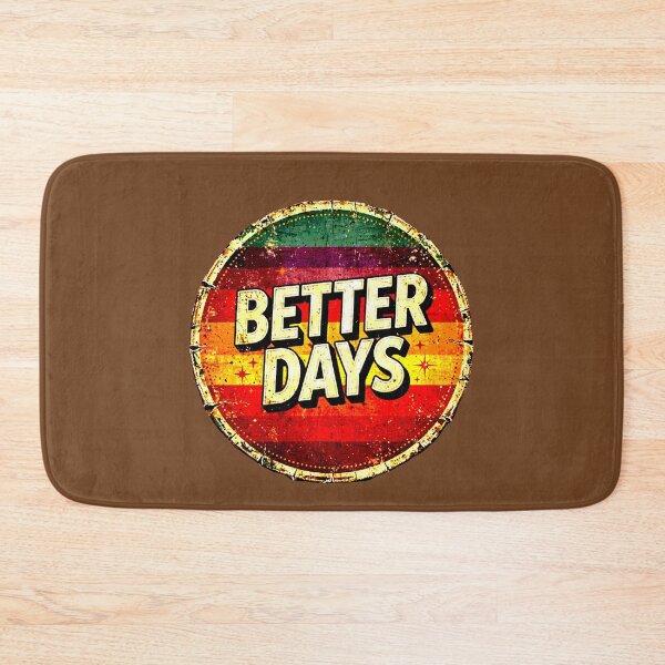 Item preview, Better Days | Optimistic Vintage Retro Design designed and sold by AstronautMerch.
