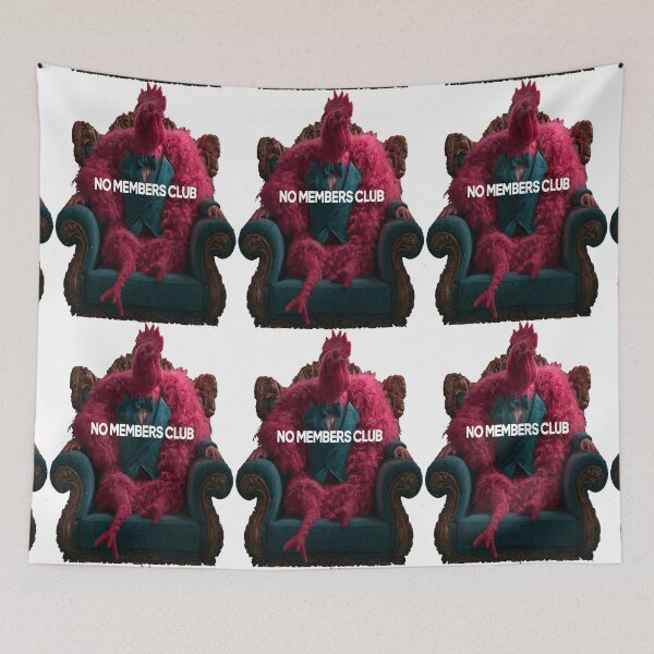 Item preview, Pink Chicken On The Throne designed and sold by RichardRags.