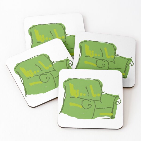 Item preview, Green Armchair Seating designed and sold by PixelNavas.