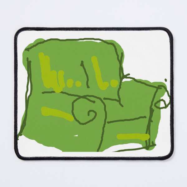 Item preview, Green Armchair Seating designed and sold by PixelNavas.
