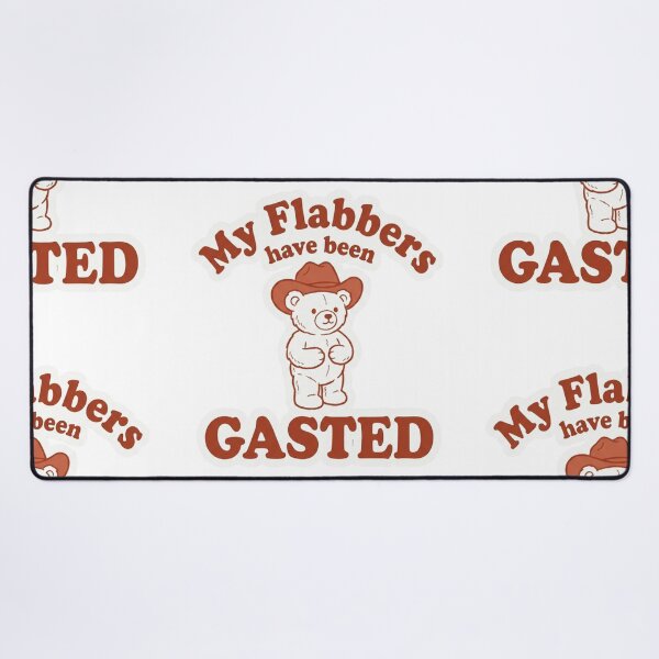 Item preview, My Flabbers Have Been Gasted Cowboy Teddy Bear Funny Southern Slang Quote designed and sold by raedattia.