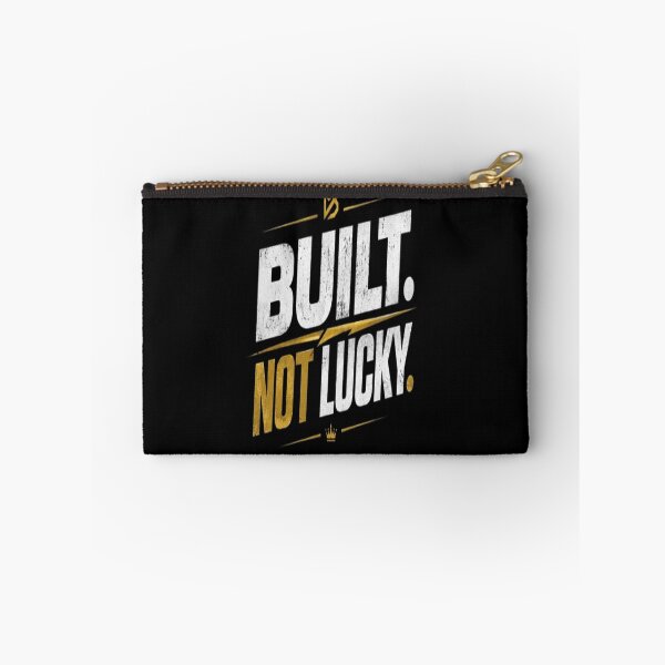 Item preview, Built Not Lucky – Motivation, Discipline & Hard Work Fitness Design designed and sold by v6ziix.