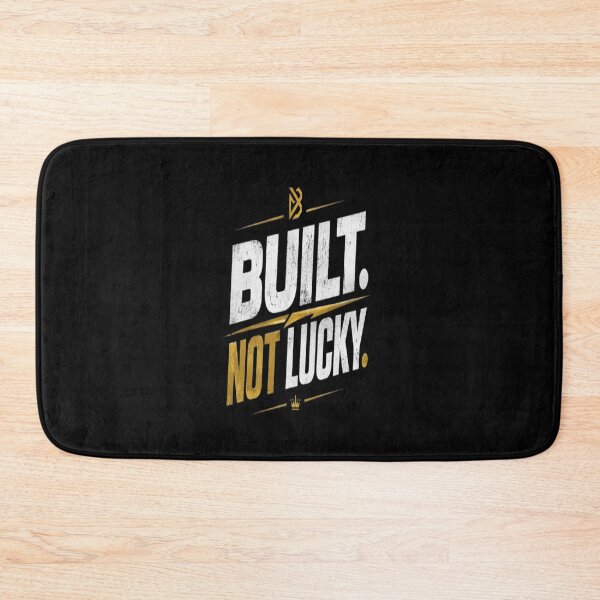 Item preview, Built Not Lucky – Motivation, Discipline & Hard Work Fitness Design designed and sold by v6ziix.