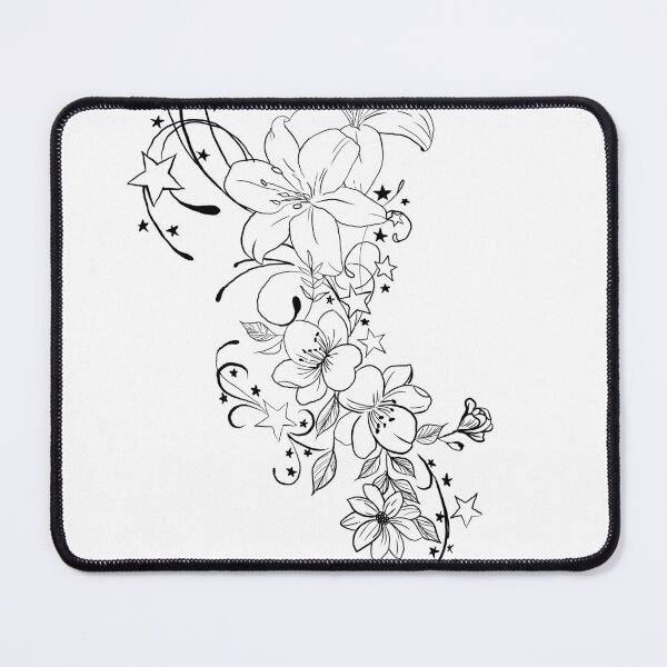 Item preview, Starry flowers designed and sold by PrintsByWyatt.