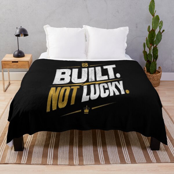 Item preview, Built Not Lucky – Motivation, Discipline & Hard Work Fitness Design designed and sold by v6ziix.