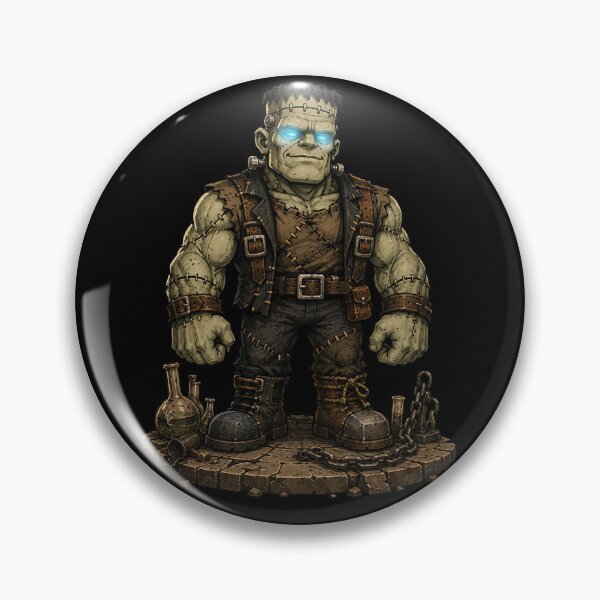 Item preview, Chibi Frankenstein's Monster | Classic Monster | Halloween Horror Art designed and sold by avariceattire.