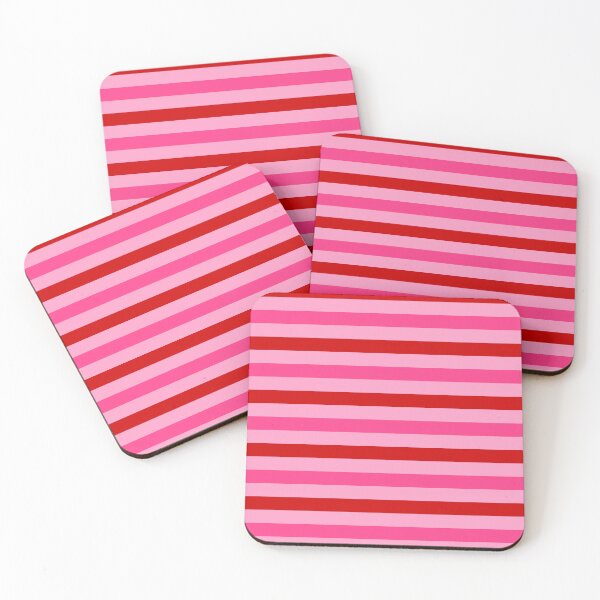 Item preview, Red And Pink Stripes Design Pink  designed and sold by PatternTitan.