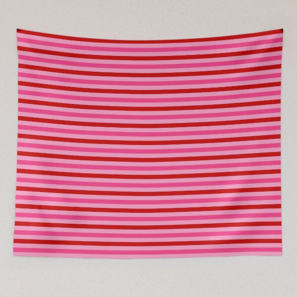 Item preview, Red And Pink Stripes Design Pink designed and sold by PatternTitan.