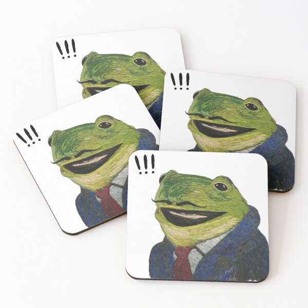 Item preview, Surprised frog designed and sold by elissa's super fun shop.