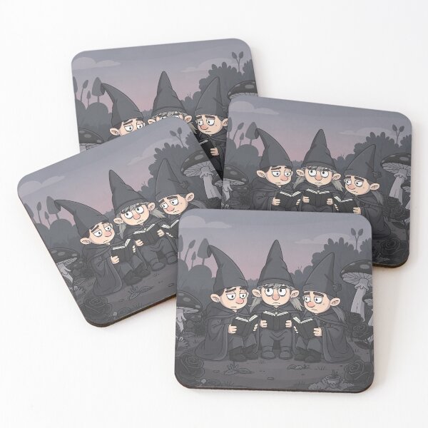Item preview, Goth Garden Gnome Book Club Cartoon Art designed and sold by PictorialWhimsy.