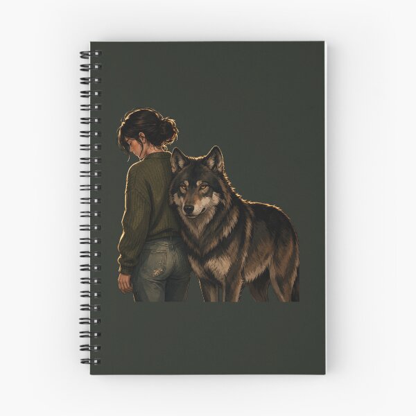 Item preview, Protected by Unconditional Love Loyal Wolf Companion designed and sold by Safe Haven Pets.