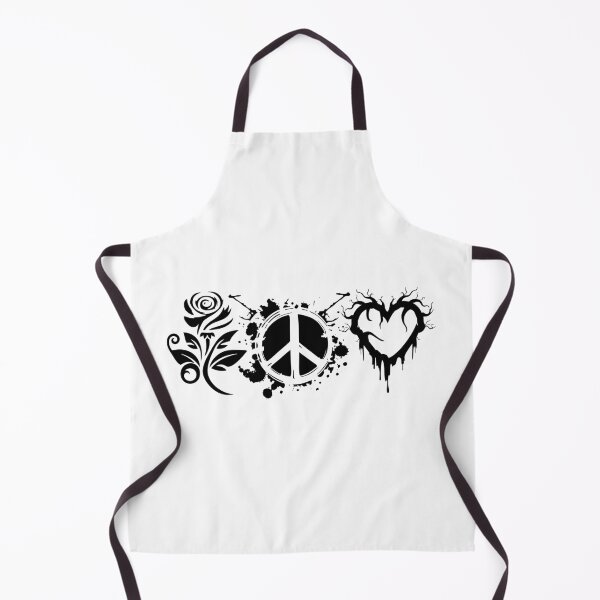 Item preview, Rose Peace Heart symbol designed and sold by rowgazer.