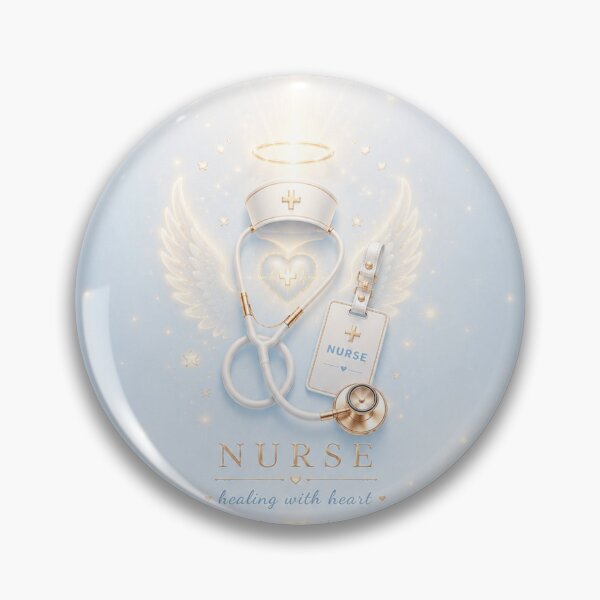 Item preview, Angelic Nurse – Heavenly Nurse Healing With Heart designed and sold by HO•Designs.
