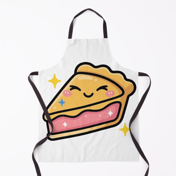 Item preview, Cute Proud Kawaii Pie Slice Cartoon | Adorable Pie Sticker & Gift Design designed and sold by Rood Art Studio.
