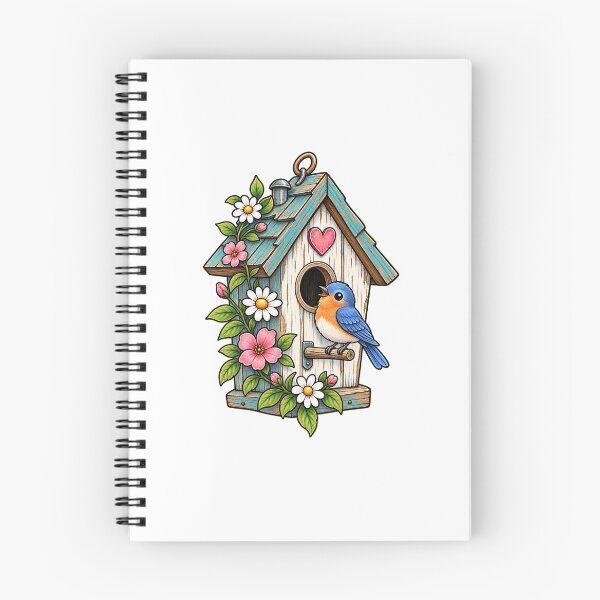 Item preview, birdhouse  designed and sold by Ourhappyplaces.
