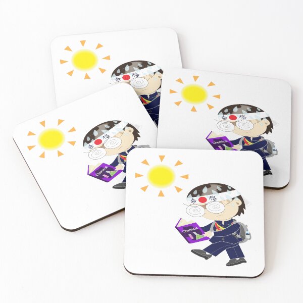 Item preview, Japanese nerd student is preparing to read exam. designed and sold by Figaro-17.