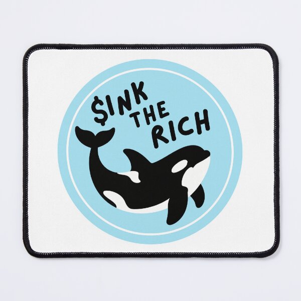 Item preview, Sink The Rich Orca Design designed and sold by CarefulCreation.