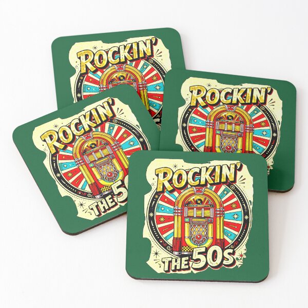 Item preview, Rockin' The 50s | Retro Jukebox Design designed and sold by AstronautMerch.