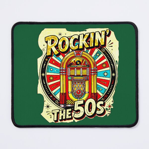 Item preview, Rockin' The 50s | Retro Jukebox Design designed and sold by AstronautMerch.