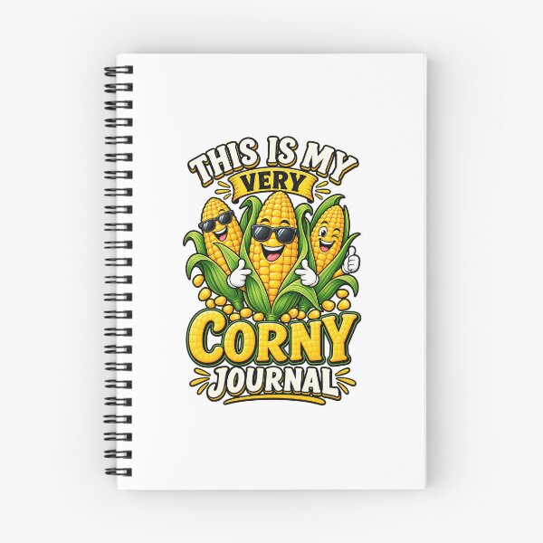 Item preview, This Is My Very Corny Journal Dad Joke designed and sold by PeteTee.