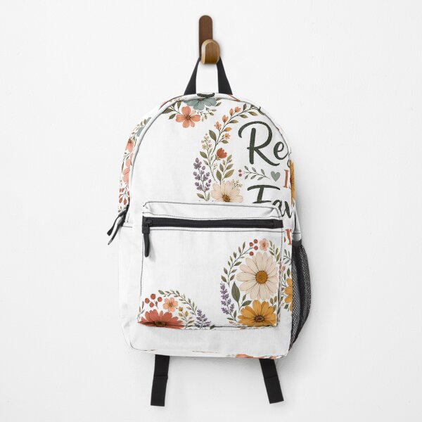 Item preview, Rescued Is My Favorite Breed Floral Paw Print designed and sold by BobbyTee Merch.