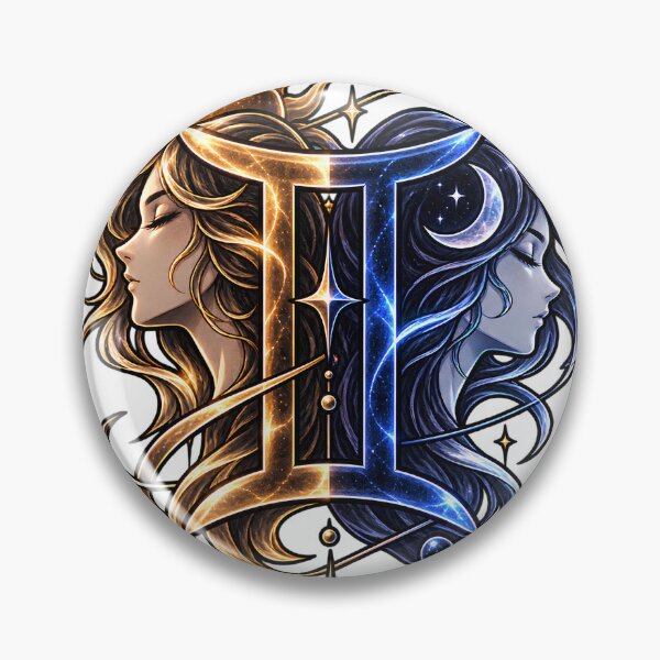Item preview, Gemini Zodiac Sign – Zodiac Symbol designed and sold by teamzeta.