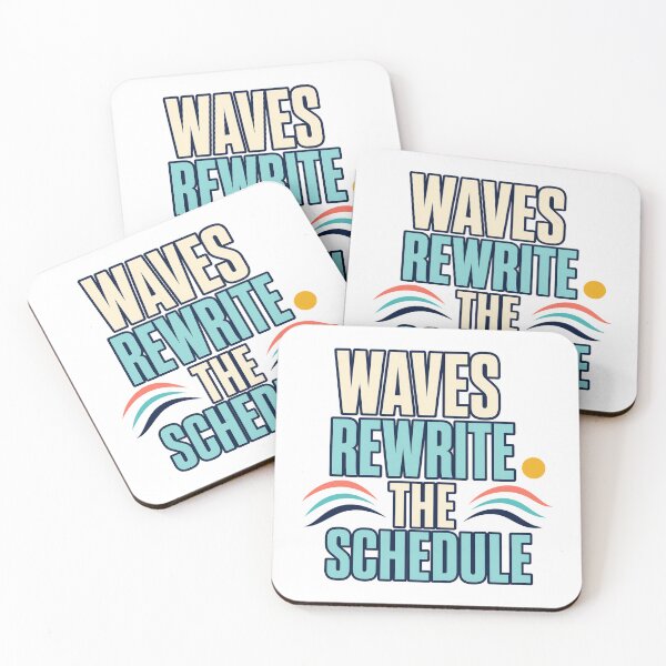 Item preview, Waves Rewrite The Schedule designed and sold by aihrgdesign.