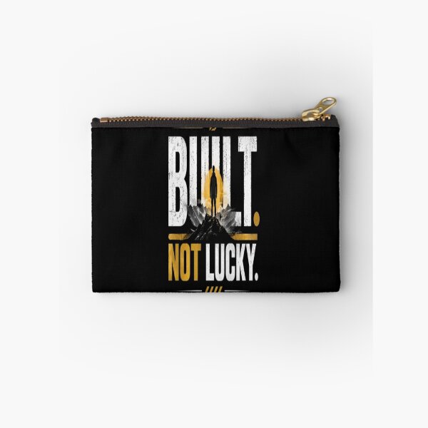 Item preview, Built Not Lucky  Motivation, Discipline & Hard Work Fitness Design designed and sold by v6ziix.