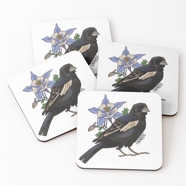 Item preview, Colorado State Bird and Flower designed and sold by riahdrawsthings.