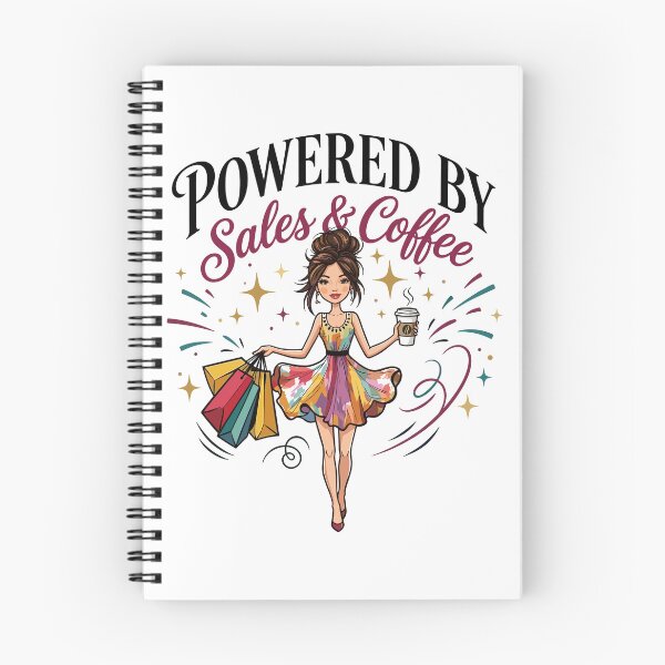 Item preview, Powered by Sales and Coffee designed and sold by JPees.