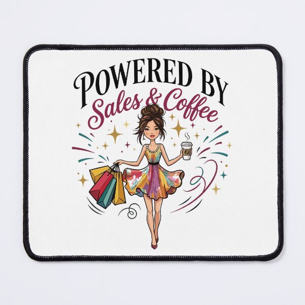Item preview, Powered by Sales and Coffee designed and sold by JPees.