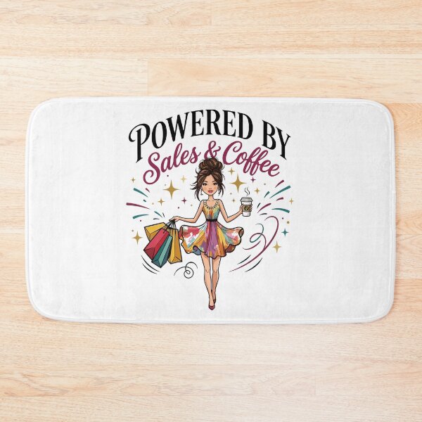 Item preview, Powered by Sales and Coffee designed and sold by JPees.