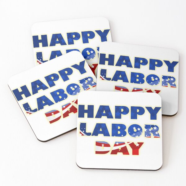 Item preview, Happy Labor Day Patriotic USA – Stars & Stripes American Flag Holiday Design designed and sold by Cellara91.